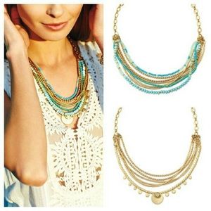 Stella & Dot Isa Disc Necklace